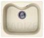 ELLECI akmens masas virtuves izlietne FOX 200 Bianco Antico 58.4x50.4 cm