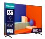 HISENSE телевизор A6K 55' Ultra HD, LED LCD, боковая стойка