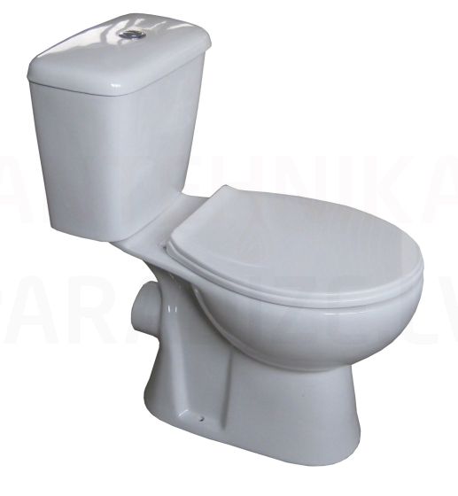 Toilet WC MILA (horizontal connection) with toilet seat Soft Close