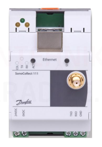 Danfoss SonoCollect 111 E-WM-2-500 datu savācējs, no 500 līdz 5000 skaitītājiem, 2-kanālu wireless M-Bus (OMS, AES encryption, auto-scan)