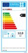 ALFA PLAM air heating pellet fireplace without central heating LUCA 12kW