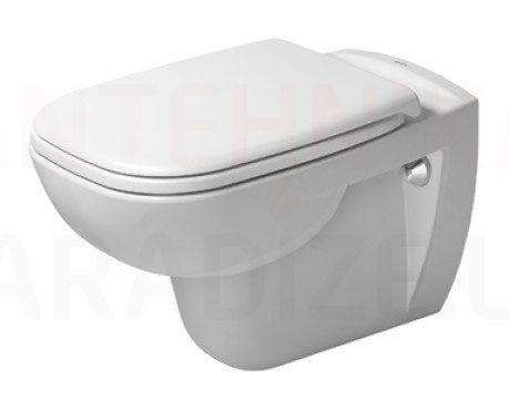 Duravit WC wall mounted toilet D-Code с Soft Close with seat, 355x545 mm