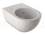 Komplekts 4 in 1 Keramag Acanto Rimfree piekaramais tualetes pods + KK-POL AQUAFIORI iebūvējamais tualetes poda (WC) rāmis + vāks Soft Close + Skalošanas poga