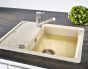 FRANKE stone mass kitchen sink BASIS Beige 62x50 cm