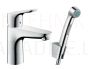 Hansgrohe izlietnes jaucējkrāns ar higiēnas dušu FOCUS 100