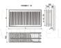 Radiators PURMO Compact PC 33 400x2000