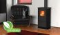 ALFA PLAM wood burning fireplace without central heating ELITA 2 (6.5kW)