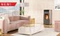 ALFA PLAM air heating pellet fireplace without central heating LUCA 12kW