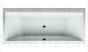 Laufen vanna Pro, 1800x800 mm, brīvstāvoša, ar rāmi, balta akrila