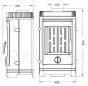 INVICTA чугунная печь Chatel 8kW