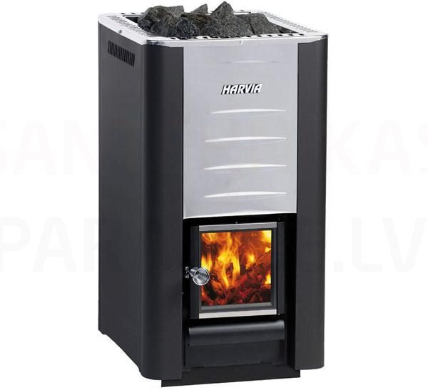 Pitrs krāsns HARVIA 26 Pro, malkas, 10-26 m3