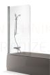 Baltijos Brasta bathtub screen MAJA transparent glass 150x100