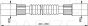 Alcaplast Sifona gofra A71 40/40