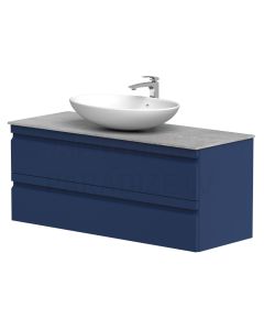 KAME skapītis zem galda virsmas TERRA 120 (tumši zils) 500x1200x455 mm