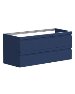KAME skapītis dubultai izlietnei TERRA 120 (tumši zils) 500x1200x455 mm