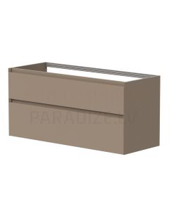 KAME skapītis dubultai izlietnei LOFT 120 (kakao brūns)