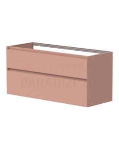 KAME skapītis dubultai izlietnei LOFT 120 (rozā)