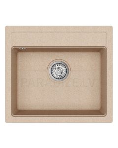 HELIKA akmens masas virtuves izlietne KOPA (AW) 575 Beige 57x51 cm
