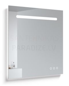KAME veidrodis  80 su LED SMART (Bluetooth) 800x800 mm
