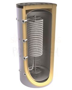 JOULE kombinētā akumulācijas tvertne THERMAL STORE 2.0 BLACK (1 nerūsējošā siltummainis) 2000 litri vertikāls (9.0m2)