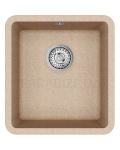 HELIKA akmens masas virtuves izlietne ARCA (AW) 400 Beige 42x46 cm