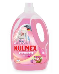 KULMEX skalbimo gelis WOOL & SILK 3L 60WL