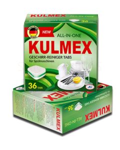 KULMEX indų plovimo tabletės ALL IN ONE 20g x 36vnt.