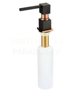 HELIKA DTQ ziepju dozators Black Metallic/More Copper