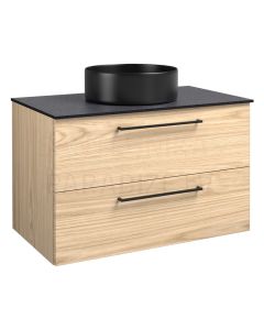 RB JOY TONDO 80 izlietnes skapītis ar izlietni (gaišs ozols) 500x800x465 mm
