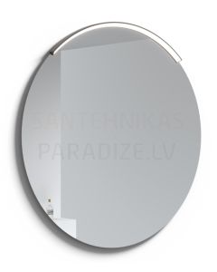 RB spogulis 80 ar LED ECO ROUND 800x800 mm MOON BLACK