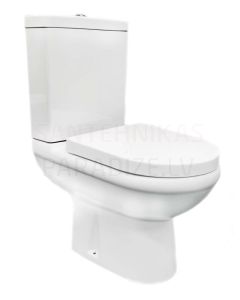 TangShan WC tualetes pods YTC-5095 (horizontalais izvads) ar vāku Soft Close