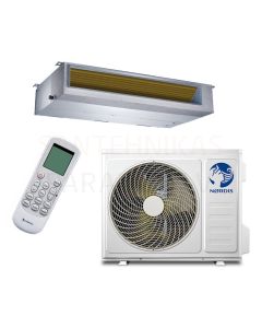NORDIS komerciālais kanāla tipa gaisa kondicionieris (komplekts) 10,55/11,72kW