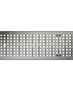 ACO Multiline Seal in perforated rain grating 0,5m C250 galvanized steel