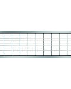 ACO Multiline Seal in rain grill Q+ 0,5m C250 stainless steel