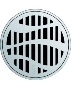 ACO EasyFlow Forest round shower floor drain grill