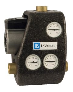 LK Armatur thermal valve ThermoVar DN32 60°