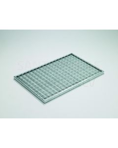 ACO Vario doormat grille 75x50 galvanized steel