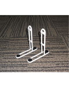 ADAX feet for mounting radiators on the floor L white