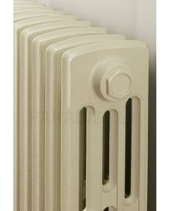 Adarad čuguna radiators COLUMN 4/28 (1 riba/sekcija)  48.4W ar kājām