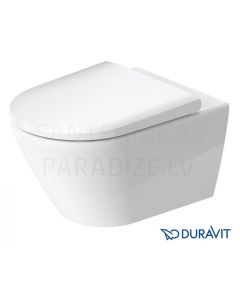 Duravit D-Neo Rimless WC wall hung toilet with lid Soft Close