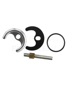 Rubineta faucet mounting kit - screw M8x60, nut M8, two gaskets