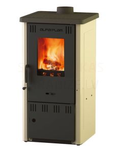 ALFA PLAM wood burning fireplace without central heating ELITA 2 (6.5kW)