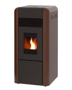 ALFA PLAM pellet fireplace (boiler) of central heating DINO 24kW