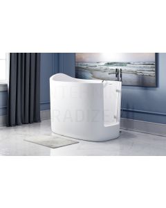 AQUATICA free standing bathtub BABY BOOMER 2 137x85 (white)
