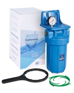 AquaFilter filtra korpus aukstajam ūdenim ar zilu kolbu 10' (1') BigBlue