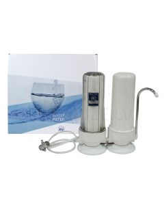 AquaFilter filtration system on the sink 10'