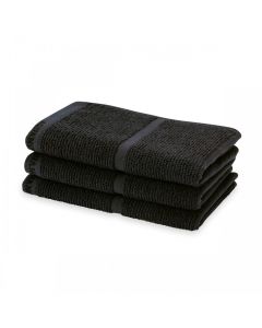 Adagio towel, 30x50, black