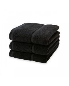 Adagio towel, 55x100, black