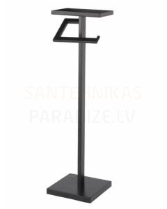 Statīvs tualetes papīram Moon, melns
