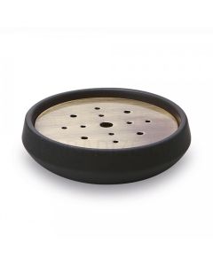 Soap dish Opaco, black